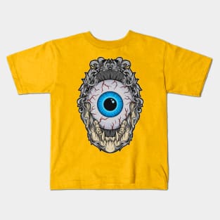 eye art illustration Kids T-Shirt